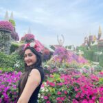 Sayyeshaa Saigal Instagram - Flower power! 🌸 #dubai#travel#love#flowers#soothing#calming#instagood#instagood#makingmemories#holiday Dubai Miracle Garden