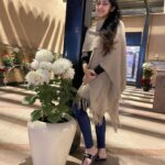 Sayyeshaa Saigal Instagram - Flowers make me happy 🌸 #winter#holiday#travel#delhi#flowers#nature#appreciate#love#instadaily#simplicity