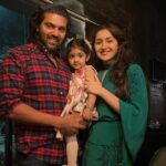 Sayyeshaa Saigal Instagram - Some from the anniversary dinner! My loves! ❤️❤️❤️ l🧿🧿🧿🧿 @aryaoffl @shhaheen @arianajofficial #anniversary#dinner#love#family#us#instagood#makingmemories
