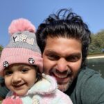 Sayyeshaa Saigal Instagram - Happy Fathers Day to the best daddy in the world! Ariana loves you! Daddy’s girl! ❤️🧿 @aryaoffl @arianajofficial #fathersday#love#daddydaughter#bestdadever#myloves#instadaily#instagram#precious