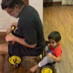 Selvaraghavan Instagram – Bike life with my son 😎