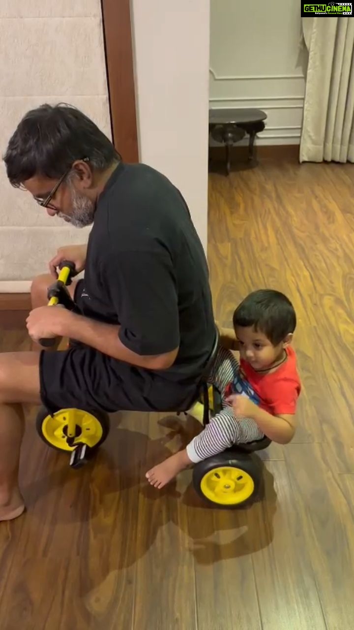 Selvaraghavan Instagram - Bike life with my son 😎