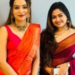 Shaalin Zoya Instagram - And we are ready to attend the wedding friends! Thank you @draping_damini for saree uduppikkal and lashes and @soorajskofficial for moral support 😌❤️