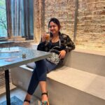 Shaalin Zoya Instagram – woke up early today. I had fixed my mind to go to this cafe in the morning. When I stepped out of my hostel it was raining. but I bought a raincoat and decided to walk anyway instead of staying back. I did messed up the routes as I was out of internet connection. I did saw so many pretty cafes here and there but I badly wanted to find the one which I fixed my mind on. aaaand when I finally found the place, I stood out for a moment gave silent claps for myself! you did it girl! The Running Bean