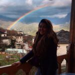 Shafaq Naaz Instagram - Find your rainbow and take a picture 😊 Zagorohoria,Greece