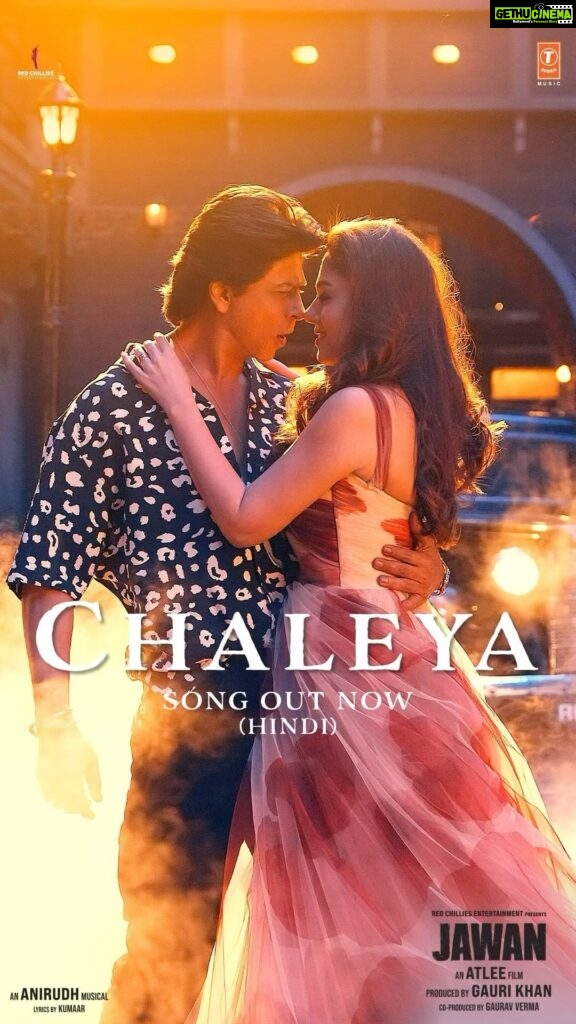 Shah Rukh Khan Instagram - Ishq ho behisaab sa, beparwah, behadh sa! Kuch aisa hai Jawan ka pyaar! #Chaleya Song Out Now! #Jawan releasing worldwide on 7th September 2023, in Hindi, Tamil & Telugu.