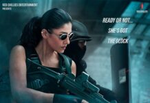 Shah Rukh Khan Instagram - She is the thunder that comes before the storm! #Nayanthara #JawanPrevue Out Now! #Jawan releasing worldwide on 7th September 2023, in Hindi, Tamil & Telugu.