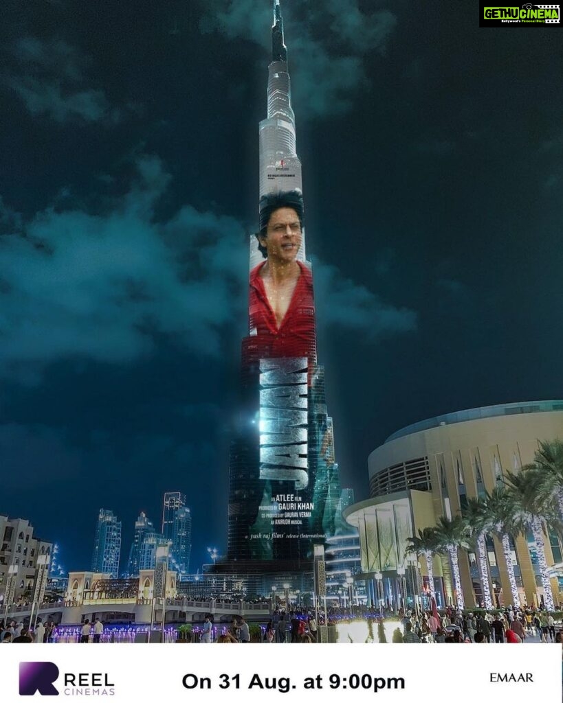 Shah Rukh Khan Instagram - Jawan ka jashn main aapke saath na manau yeh ho nahin sakta. Aa raha hoon main Burj Khalifa on 31st August at 9 PM and celebrate JAWAN with me. And since love is the most beautiful feeling in the world, toh pyaar ke rang mein rang jao and lets wear red...what say? READYYYY!