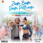 Shah Rukh Khan Instagram – Party Aarambikalaama? #ZoomBoomDoomPathaan song out now. 
Celebrate #Pathaan with #YRF50 only at a big screen near you on 25th January, 2023. Releasing in Hindi, Tamil and Telugu. @deepikapadukone | @thejohnabraham | #SiddharthAnand | @yrf | @VishalDadlani | @ShekharRavjiani | @haricharanmusic | @sunithasarathy | @madhankarky | @BoscoMartis | @caesar2373