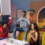 Shahid Kapoor Instagram – Farzi scenes with @ishaankhatter @mira.Kapoor 
@primevideoin 
#FarziOnPrime