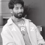 Shahid Kapoor Instagram - Status: Very busy 🤑 #SabFarzi
