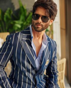 Shahid Kapoor Instagram - BLUE DADDY

Shot by: @mayank_mudnaney 
Makeup: @james_gladwin_ 
Makeup assistant: @mahendra.kanojia 
Hair by: @aalimhakim
Hair assistant: @shahrukhshaikh9519 
Outfit: @snbyshantanunikhil
Sunglasses: @prada @turakhiaopticians
Style by: @styledbychandani @style.cell 
Style team: @thecrazy_fattygirl
Dressman: @thebombaydressman 
Managed by: @chanchal_dsouza 
Digital agency: @59thparallel 
Security: @parvez_pzee 
PR agency: @think_talkies