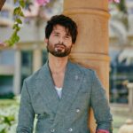 Shahid Kapoor Instagram - The sun is shining and it’s BLOODY daddy time. Shot by: @mayank_mudnaney Makeup: @james_gladwin_ Makeup assistant: @mahendra.kanojia Hair by: @aalimhakim Hair assistant: @shahrukhshaikh9519 Outfit: @osmanabdulrazak Shoes: @shutiqofficial Style by: @theanisha Dressman: @thebombaydressman Managed by: @chanchal_dsouza Digital agency: @59thparallel Security: @parvez_pzee PR agency: @think_talkies