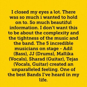 Shalmali Kholgade Instagram - @tejas1989 @a_diilla @thejjsticks @radrao.g @mallikabarot you’re all heros. Il never forget this night!