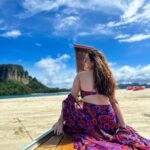 Shivshakti Sachdev Instagram - Nothing but blue skies 💙 I think officially we are done with my holiday content ( may be ) #holiday #vacation #happy #just #love #thailand #krabi