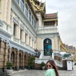 Shivshakti Sachdev Instagram - Bangkok, Reclining Buddha and Grand Palace greatest collection of architecture and culture treasures. Bangkok got many sides to it. Outfit @cosset.clothing Don't miss this one!! #thailand #bangkok #grandpalace #love #travel #achitecture #recommended