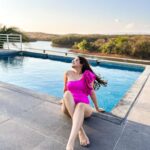 Shivshakti Sachdev Instagram - free🌸 Property : Casa Paun @stayvista_official #holiday #staycation #pool #happytimes #swimsuit #lake