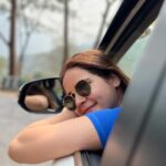Shivshakti Sachdev Instagram - 💜 #roadtrip #holiday #drive #happy #darjeelingdiaries