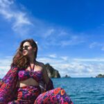 Shivshakti Sachdev Instagram - Nothing but blue skies 💙 I think officially we are done with my holiday content ( may be ) #holiday #vacation #happy #just #love #thailand #krabi