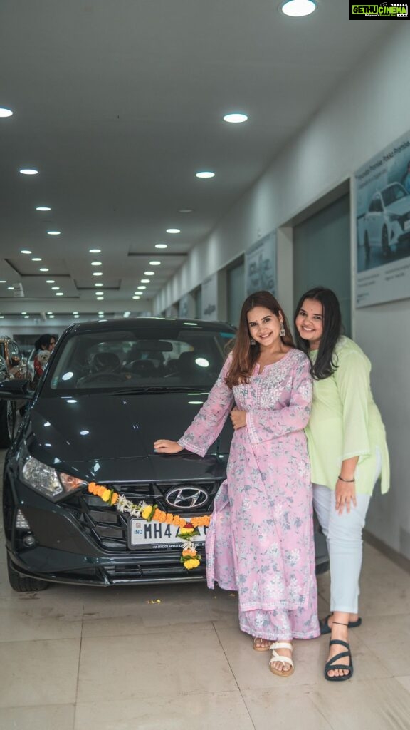 Shivshakti Sachdev Instagram - So this happened.. Shobha and I bought our First Car together. This has been a dream for years and feels so surreal to finally fulfill it. I’ve forever wanted to text people “Can’t talk, I’m driving”. Be ready to recieve them, now that I can finally do so. Thanks Mom and Dad for trusting us with our driving 🙈You support us through everything and that means the world! #car #love #blessing #blessed #dream #grateful #yay #life