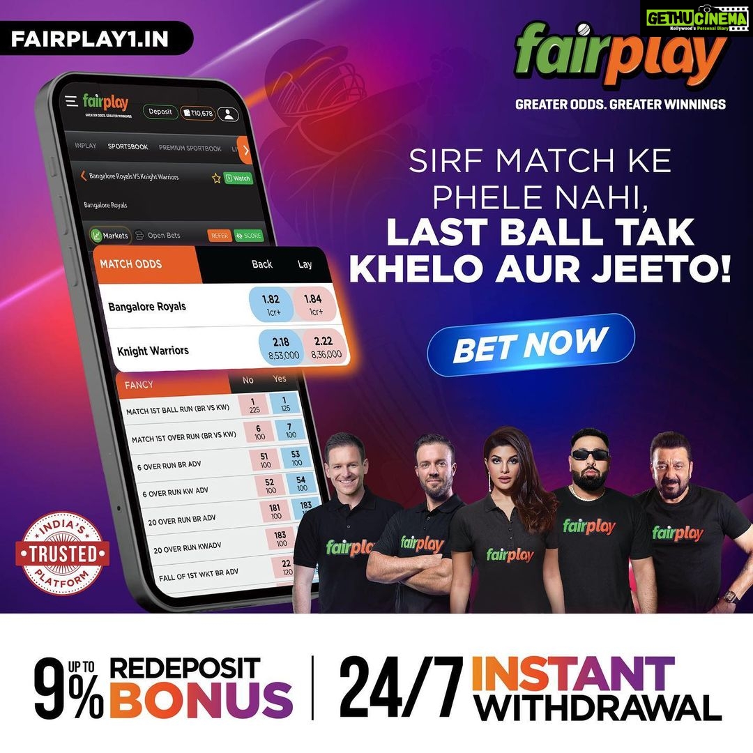 Siri Hanumanth Instagram - Use Affiliate Code SIRI300 to get a 300% first and 50% second deposit bonus. It's the Finalllll, and Mahi's men are up against Hardik's heroes, eyeing that coveted trophy π. Start with as low as 100 rupees on Fantasy Pro and get the chance to win 100x profit π΅ π΅ . Also, withdraw your earnings 24x7 π€π€. Visit the link to place your bets now! Register today, win everyday π #IPL2023withFairPlay #IPL2023 #IPL #IPLfinal #CSKvsGT #Cricket #T20 #T20cricket #FairPlay #Cricketbetting #Betting #Cricketlovers #Betandwin #IPL2023Live #IPL2023Season #IPL2023Matches #CricketBettingTips #CricketBetWinRepeat #BetOnCricket #Bettingtips #cricketlivebetting #cricketbettingonline #onlinecricketbetting . . @fairplay_india #AD
