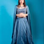 Siri Hanumanth Instagram - Wearing : @thefrillsandbows Stylist : @greeshma_krishna.k Jewellery : @karnikajewelshyd 📸 : @rollingcaptures