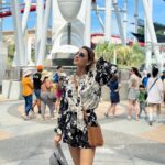 Smriti Khanna Instagram - Planned a trip to the Universal studios and reached 25 years later 🤪🙈 Not sure about Anayka but I was definitely living my childhood dream! Thank you @visit_singapore for having us! Wearing @label_deepikanagpal Universal Studios Singapore