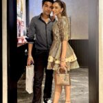 Smriti Khanna Instagram - Last night was a truly special evening, one that we will remember for a long time. We were treated to the best food, expertly prepared and presented in a way that left us all awestruck. Sipping on the finest scotch, the Dewars 18 years, 21 years and Double Double 27 years Whisky, we were fortunate enough to be educated on the intricate process of scotch making. @dewars Of course, the company we shared was equally wonderful. We were surrounded by individuals who appreciated the finer things in life. The hospitality was second to none, and we are truly grateful for the warm welcome we received @masquerestaurant On behalf of all of us, we would like to extend our sincerest thanks to our hosts for inviting us to be a part of such a memorable evening. @dewars @fetch_india #Dewars #DoubleIsBetter #DewarsDoubleDouble . . Wearing @sunandiniofficial Masque