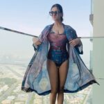 Smriti Khanna Instagram - Always extra! Swimwear @tizzi.official Dubai, United Arab Emirates