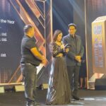 Sneha Bhawsar Instagram - I’m so excited to tell you guys that I was invited to EEMA global awards and I was a presenter with the very talented people such an amazing choreographer @shiamakofficial and event manager Founder at Workaholics Event Solutions Pvt. Ltd.@vipulpandhi . I’m so happy to have got this opportunity! @coachclince and @actoranchorsupahsonix you guys were so chivalrous and lively and kept the crowd energetic and the show going. Thanks again to @eema.india for presenting me with such a wonderful experience. Outfit - @miraya_by_pooja_khosla #eemaglobalaward #eema #awards #westinpowai #mumbai #snehabhawsar