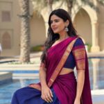 Soundariya Nanjundan Instagram - இனிய தமிழ் புத்தாண்டு நல்வாழ்த்துக்கள்🌸 I may not still be in Dubai, but my memories of it are as fresh as this photo 😜 🌸 #happytamilnewyear 📸- @bhoopalm_official Outfit- @ivalinmabia styledbyme ⚡️ 🌸 🌸 🌸 #soundariyananjundan ✨ #burjkhalifa #dubai #uae #dubaimall #dubailife #indiangirl #chennai #instagram #instagood #dubaifashion #photography #hindu #visitdubai #downtowndubai #travel #dubailifestyle #indianwear #halfsaree #india #fashionblogger #model #dubaistyle #burjkhalifadubai #tamilnadu #outfit #love #likesforlike #like Palace Downtown