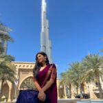 Soundariya Nanjundan Instagram - இனிய தமிழ் புத்தாண்டு நல்வாழ்த்துக்கள்🌸 I may not still be in Dubai, but my memories of it are as fresh as this photo 😜 🌸 #happytamilnewyear 📸- @bhoopalm_official Outfit- @ivalinmabia styledbyme ⚡️ 🌸 🌸 🌸 #soundariyananjundan ✨ #burjkhalifa #dubai #uae #dubaimall #dubailife #indiangirl #chennai #instagram #instagood #dubaifashion #photography #hindu #visitdubai #downtowndubai #travel #dubailifestyle #indianwear #halfsaree #india #fashionblogger #model #dubaistyle #burjkhalifadubai #tamilnadu #outfit #love #likesforlike #like Palace Downtown