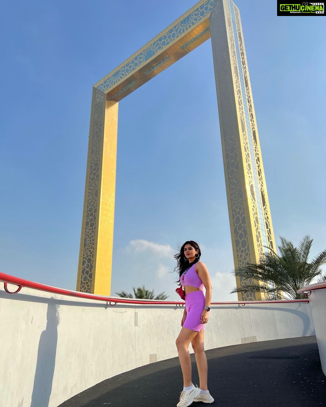 Soundariya Nanjundan Instagram - Finding the perfect angle in the Dubai Frame πΌοΈ π The ultimate backdrop for a picture-perfect moment @dubaiframe πΈ- @bhoopalm_official Outfit- @hm πΌ- @guess #styledbyme π π π π π π #soundariyananjundan #dubaiframe #dubai #uae #dubailife #love #fashion #instagram #instagood #india #travel #photography #dubaifashion #dubailifestyle #uaeπ¦πͺ #kannadiga #chennai #outfit #followforfollowback #likesforlike #instalike #travelphotography #destination #purple #ootd #photography #fashionblogger #blogger #influencer #model Dubai Frame Ψ¨Ψ±ΩΨ§Ψ² Ψ―Ψ¨Ω