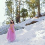 Soundariya Nanjundan Instagram - I'm wandering through a snow-covered landscape, where every step feels like a new adventure🌸 ❄️ Series : Frozen Girl 📸 - @karthikha_photography Stylist : @neelam_stylist Videography: @styl_by_prathi Assistant: @ranjith_ranil Edit : @incomplete.storiezz #soundariyananjundan 🌸 🌸 🌸 🌸 🌸 🌸 #kashmir #gulmarg #cinderella #instagram #reels #reelsinstagram #trending #india #destination #snow #winter #nature #mountains #photography #travel #mountain #love #naturephotography #winterwonderland #photooftheday #cold #snowday #instagood #adventure #travelphotography #ice #picoftheday #beautiful #sky Kashmir A Heaven On Earth