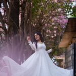 Soundariya Nanjundan Instagram - Bangalore's streets have never looked more magical than during cherry blossom season 🌸 🌸 🌸 📸- @bhoopalm_official 🫰🏻 Outfit- @mayon_by_subhathracouture Hairdo - @meghna_makeoverartistry 🪷 #stylebyme ✨ 🌸 🌸 🌸 #soundariyananjundan #bangalore #cherryblossom #streetstyle #fashion #style #streetwear #ootd #streetphotography #fashionblogger #photography #streetfashion #street #instagood #fashionstyle #fashionista #instafashion #outfitoftheday #outfit #love #photooftheday #model #lifestyle #like #art #instagram #styleblogger #picoftheday #follow Bangalore, India