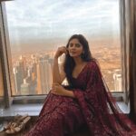 Soundariya Nanjundan Instagram - Taking the saree game to new heights♥️ 🗼 Who needs a superhero cape when you have a saree and the tallest building in the world?😂 🗼 📸- @bhoopalm_official Styledbyme ✨ 🗼 🗼 🗼 🗼 #soundariyananjundan #burjkhalifa #dubai #uae #dubaimall #dubailife #mydubai #travelphotography #model #abudhabi #dubaifashion #emirates #jumeirah #visitdubai #chennai #dubai🇦🇪 #photography #travel #dubailifestyle #palmjumeirah #saree #blogger #fashion #dubailuxury #dubailife #dubaistyle #burjkhalifadubai #travelblogger #love #instagood #fashionmodel At the Top, Burj Khalifa