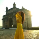 Soundariya Nanjundan Instagram - Wishing for a place where magic is real💛🪄 👑 📸- @bhoopalm_official Outfit- @kanthadesignstdo styledbyme ✨ 👑 👑 👑 👑 #soundariyananjundan #mumbai #gatewayofindia #travel #nature #travelphotography #photography #love #photooftheday #instagood #picoftheday #instagram #photo #wanderlust #naturephotography #adventure #art #travelblogger #instatravel #landscape #like #summer #explore #trip #vacation #follow #traveling #ig #happy #fashion Gateway of India