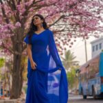 Soundariya Nanjundan Instagram - She was a wild, beautiful dream that had come to life💙 🦋 📸- @reflectionofmymemories 🫰🏻 Hairdo - @meghna_makeoverartistry 🪷 #stylebyme ✨ 🦋 🦋 🦋 #soundariyananjundan #bangalore #cherryblossom #streetstyle #fashion #style #streetwear #ootd #streetphotography #fashionblogger #photography #streetfashion #street #instagood #fashionstyle #fashionista #instafashion #outfitoftheday #outfit #love #photooftheday #model #lifestyle #like #art #instagram #styleblogger #picoftheday #follow Bangalore, India