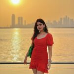 Soundariya Nanjundan Instagram - I’ve never met a sunset like this 🥺 The sky is putting on a show☄️ 🌅 📸- @bhoopalm_official 📍- @dubaicreekharbour 🌆 Outfit- @zara Accessories - @hm 🌅 🌅 🌅 🌅 #soundariyananjundan #dubaicreek #sunset #nature #photography #sky #travel #photooftheday #dubai #love #sunsetphotography #naturephotography #beach #sun #instagood #summer #beautiful #sea #picoftheday #clouds #photo #travelphotography #sunsetlovers #sunsets #instagram #uae #naturelovers #photographer #sunsetlover #dubaicreekharbour Dubai Creek Harbour