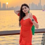 Soundariya Nanjundan Instagram - I’ve never met a sunset like this 🥺 The sky is putting on a show☄️ 🌅 📸- @bhoopalm_official 📍- @dubaicreekharbour 🌆 Outfit- @zara Accessories - @hm 🌅 🌅 🌅 🌅 #soundariyananjundan #dubaicreek #sunset #nature #photography #sky #travel #photooftheday #dubai #love #sunsetphotography #naturephotography #beach #sun #instagood #summer #beautiful #sea #picoftheday #clouds #photo #travelphotography #sunsetlovers #sunsets #instagram #uae #naturelovers #photographer #sunsetlover #dubaicreekharbour Dubai Creek Harbour