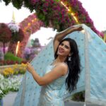 Soundariya Nanjundan Instagram - Surrounded by nature's beauty. 🌻 This garden is proof that flowers can heal the soul @dubaimiraclegarden 🪷 📸- @bhoopalm_official Outfit- @kiarainchennai 🌻 🌻 🌻 🌻 🌻 #soundariyananjundan #dubai #uae #mydubai #dubailife #abudhabi #love #dxb #fashion #usa #sharjah #kuwait #instagram #qatar #dubaimall #instagood #india #travel #photography #luxury #dubaifashion #emirates #dubaimarina #burjkhalifa #saudiarabia #paris #bahrain #dubailifestyle #oman #ajman Dubai Miracle Garden