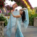 Soundariya Nanjundan Instagram - Surrounded by nature's beauty. 🌻 This garden is proof that flowers can heal the soul @dubaimiraclegarden 🪷 📸- @bhoopalm_official Outfit- @kiarainchennai 🌻 🌻 🌻 🌻 🌻 #soundariyananjundan #dubai #uae #mydubai #dubailife #abudhabi #love #dxb #fashion #usa #sharjah #kuwait #instagram #qatar #dubaimall #instagood #india #travel #photography #luxury #dubaifashion #emirates #dubaimarina #burjkhalifa #saudiarabia #paris #bahrain #dubailifestyle #oman #ajman Dubai Miracle Garden