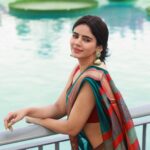 Soundariya Nanjundan Instagram - Graceful in the Lotus's embrace 🪷 🪷 📸- @bhoopalm_official Saree- @thenmozhidesigns Styledbyme✨ 🪷 🪷 🪷 🪷 🪷 #soundariyananjundan #lotus #sarees #saree #sareelove #fashion #flowers #followforfollowback #like #instadaily #sareelovers #sareesofinstagram #ethnicwear #sareeblouse #silksarees #sareefashion #silksaree #indianwear #sareeindia #instagram #silk #indianfashion #sareedraping #traditional #designersarees #sareecollection #india #sareelover #sareestyle #sareeblousedesigns