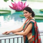 Soundariya Nanjundan Instagram - Graceful in the Lotus's embrace 🪷 🪷 📸- @bhoopalm_official Saree- @thenmozhidesigns Styledbyme✨ 🪷 🪷 🪷 🪷 🪷 #soundariyananjundan #lotus #sarees #saree #sareelove #fashion #flowers #followforfollowback #like #instadaily #sareelovers #sareesofinstagram #ethnicwear #sareeblouse #silksarees #sareefashion #silksaree #indianwear #sareeindia #instagram #silk #indianfashion #sareedraping #traditional #designersarees #sareecollection #india #sareelover #sareestyle #sareeblousedesigns