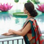 Soundariya Nanjundan Instagram - Graceful in the Lotus's embrace 🪷 🪷 📸- @bhoopalm_official Saree- @thenmozhidesigns Styledbyme✨ 🪷 🪷 🪷 🪷 🪷 #soundariyananjundan #lotus #sarees #saree #sareelove #fashion #flowers #followforfollowback #like #instadaily #sareelovers #sareesofinstagram #ethnicwear #sareeblouse #silksarees #sareefashion #silksaree #indianwear #sareeindia #instagram #silk #indianfashion #sareedraping #traditional #designersarees #sareecollection #india #sareelover #sareestyle #sareeblousedesigns