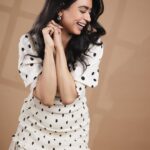 Soundarya Sharma Instagram - 🫀♾️🧠 #instagood #reelsinstagram #polkadots #fashion #frenchgirl #Look