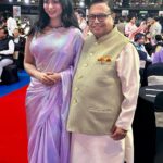 Soundarya Sharma Instagram - चाँदनी ओ मेरी चाँदनी.. just doing चाँदनी things… 💜💓💟 For @lokmat #MaharashtrianOfTheYear Awards2023 Thank you @vijayjdarda ji and @lokmat for having me! Styled by: @nidhikurda Lensed by: @anshul.varshney_ @filmygyanstudio