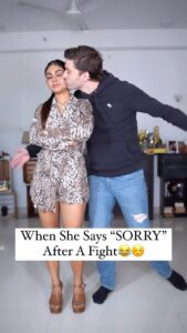 Sreejita De Instagram - That is when he turns a dancer 🕺
Comment if your partner also reacts in such way 🙈😁

🎬Shot & Edited by @ashmaneditors

#sreejitade #couple #fun #sorry #dance #socialmedia #viral #trendingreel #reelkarofeelkaro #explorepage #trending #explore #instagram