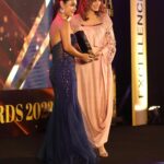 Sreejita De Instagram - Reality star of the year! 🏆 Thank you my fans, family and friends for your immense love and support. Forever grateful 🙏🏼❤️ @iamsonalibendre it was an honour 😊🙏🏼 #nationalqualityawards2023 Wearing @majesticbyjapnah @pr4ucommunications . #sreesquad #Sreejitade #goodvibes #trendingreels #viral #explorepage #explore #trending #trends #trend