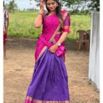 Srinisha Jayaseelan Instagram - What a day it was😍❤️💜 📸: @snaps_by_madhu 😘 #famtime Tiruvannamalai